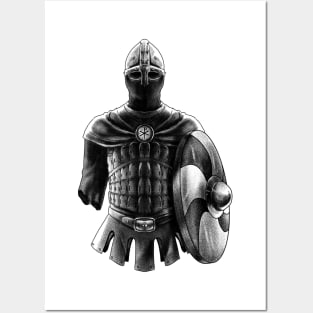 Varangian Vanguard: The Fierce Byzantine Elite Viking Guard Posters and Art